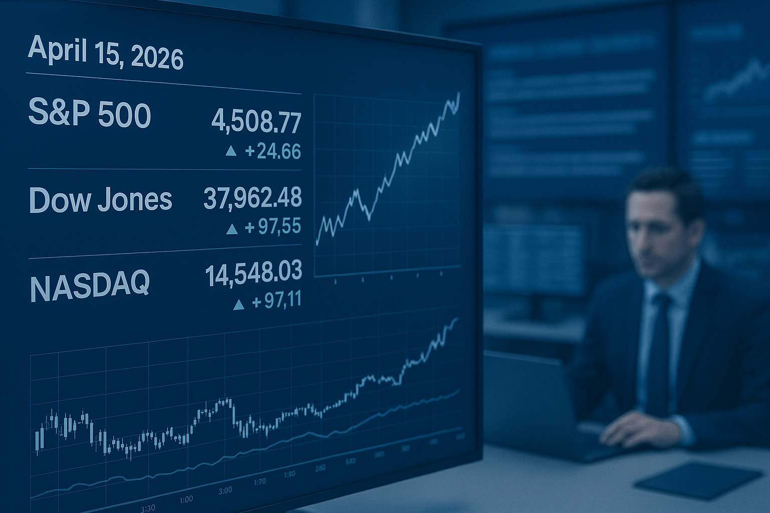 2026년 4월 15일 미국 주식시장 브리핑